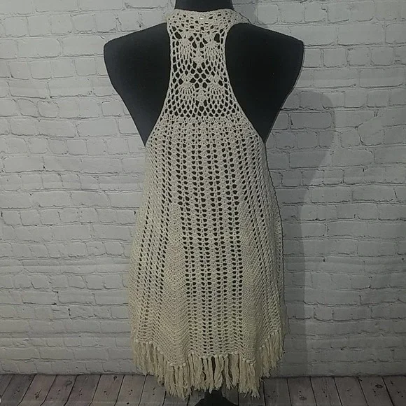 FREE PEOPLE Bohemian sz small sweater wrap, $88 - Picture 3 of 6